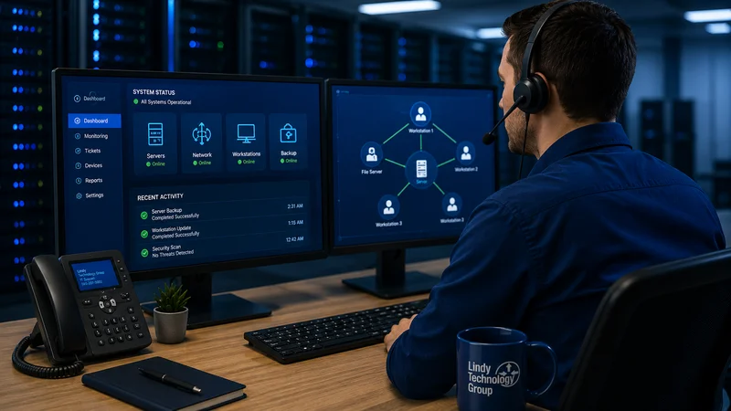 Managed IT services for small and medium-sized businesses